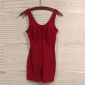 Vintage 90's workout unitard champion brand.